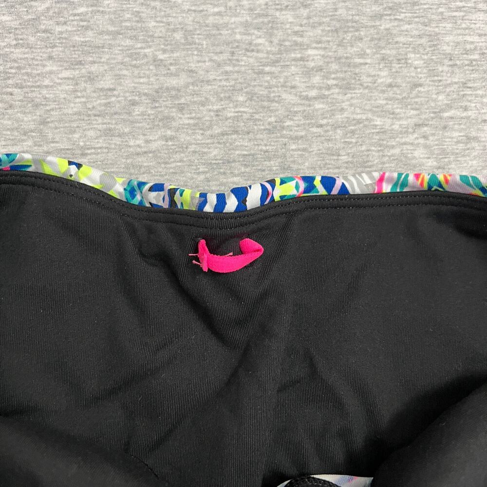 Victorias Secret Sport Crop Leggings Womens Large Barbiecore‎ Neon Y2K Tee Top - Picture 7 of 15